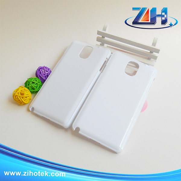 3D sublimation cover cases for Samsung Note 3