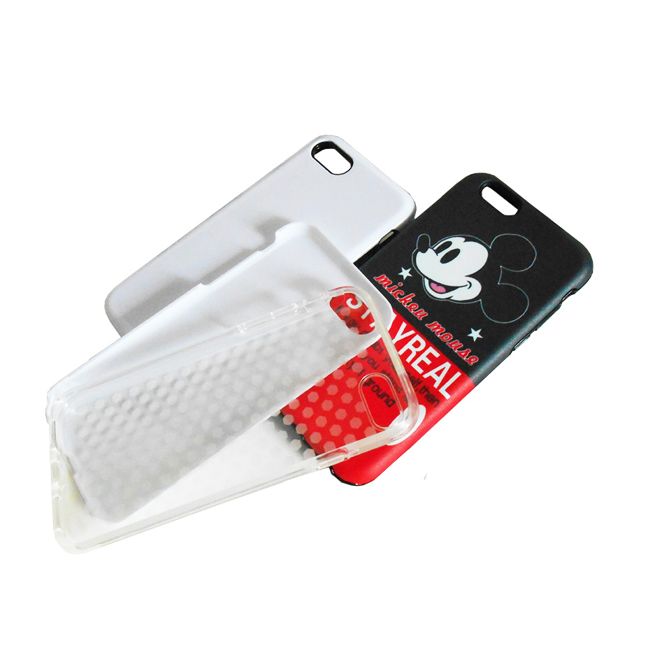 Dual protective 2 in 1 3D sublimation phone case