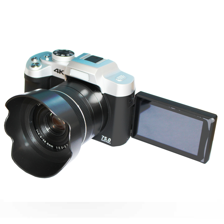 12X Optical Zoom 4K Camera 3.0 Inch Screen WIFI for Live Streaming